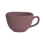 C.A.C. KC-1-PLM, 8 Oz 3.75-Inch Plum Stoneware Square Cup, 3 DZ/CS