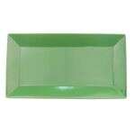 C.A.C. KC-14-G, 13-Inch Green Stoneware Rectangular Platter, DZ