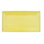 C.A.C. KC-14-SFL, 13-Inch Sunflower Stoneware Rectangular Platter, DZ