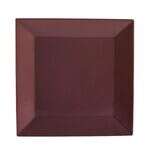 C.A.C. KC-6-PLM, 6-Inch Plum Stoneware Square Plate, 3 DZ/CS