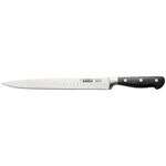 C.A.C. KFCV-G101, 10-inch Schnell Stainless Steel Carving Knife with Granton Edge