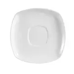 C.A.C. KSE-2, 6-Inch Porcelain Kingsquare Saucer for KSE-1, 3 DZ/CS