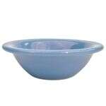 C.A.C. L-11NR-LBU, 4 Oz 4.62-Inch Las Vegas Narrow Rim Light Blue Fruit Bowl, 3 DZ/CS