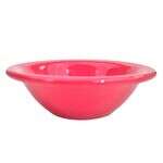 C.A.C. L-11NR-R, 4 Oz 4.62-Inch Las Vegas Narrow Rim Red Fruit Bowl, 3 DZ/CS