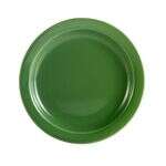 C.A.C. L-7NR-G, 7.25-Inch Las Vegas Narrow Rim Green Plate, 3 DZ/CS