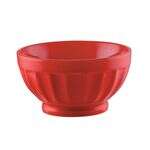 C.A.C. LTE-B5-R, 18 Oz 5.25-Inch Porcelain Red Latte Bowl, 3 DZ/CS