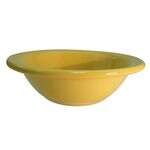 C.A.C. LV-10-Y, 13 Oz 6.62-Inch Yellow Stoneware Grapefruit Dish, 3 DZ/CS