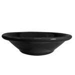 C.A.C. LV-11-BLK, 4.75 Oz 4.75-Inch Black Stoneware Fruit Dish, 3 DZ/CS