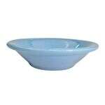 C.A.C. LV-11-LBU, 4.75 Oz 4.75-Inch Light Blue Stoneware Fruit Dish, 3 DZ/CS