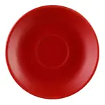 C.A.C. LV-36-R, 4.5-Inch Stoneware Saucer for LV-35-R Cup, 3 DZ/CS