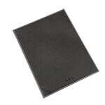 C.A.C. MCC1-11GY, 8.5x11-inch 1-Panel Faux Leather Gray Menu Cover