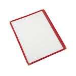 C.A.C. MCP1-911RD, 8.5x11-inch 1-Pocket Red Menu Cover
