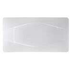 C.A.C. MDN-51, 15.5-Inch Porcelain Rectangular Platter, DZ