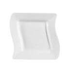 C.A.C. MIA-7, 7.5-Inch Porcelain Square Plate, 3 DZ/CS