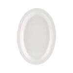 C.A.C. MLNC-12, 9.75-inch White Melamine Oval Platter, DZ