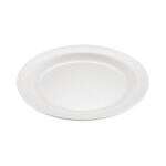 C.A.C. MLNC-7, 7.25-inch White Melamine Round Plate, DZ