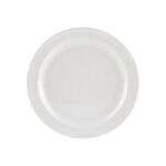 C.A.C. MLNC-7, 7.25-inch White Melamine Round Plate, DZ