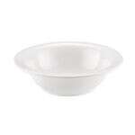 C.A.C. MLRN-10, 13 Oz 6.6-inch White Melamine Grapefruit Dish, DZ