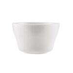C.A.C. MLRN-4, 8 Oz 4-inch White Melamine Bouillon Cup, DZ