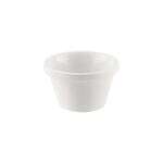 C.A.C. MRKF-1, 1.5 Oz 2.5-inch White Melamine Ramekin, DZ