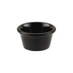 C.A.C. MRKF-2-BLK, 2 Oz 2.7-inch Black Melamine Ramekin, DZ