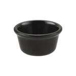 C.A.C. MRKF-4-BLK, 4 Oz 3.25-inch Black Melamine Ramekin, DZ
