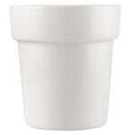 C.A.C. MX-JR337, 2.95 Lt 7-Inch Porcelain White Pot, 6 PC/CS