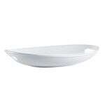 C.A.C. MX-OT18, 18.12-Inch Porcelain Handled Deep Oval Tray, 4 PC/CS