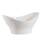 C.A.C. NGB-9, 22 Oz 9-Inch Porcelain Nugget Bowl with Foot, 2 DZ/CS