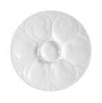 C.A.C. OYS-9, 9-Inch Porcelain Oyster Plate, 2 DZ/CS