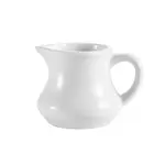 C.A.C. PC-9, 9 Oz 3-Inch Porcelain Milk Creamer with Handle, 3 DZ/CS
