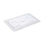 C.A.C. PCSD-QC, 1/4 Size Solid Polycarbonate Food Pan Cover, EA