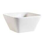 C.A.C. PLT-B6, 22 Oz 6-Inch Porcelain Square Bowl, 3 DZ/CS