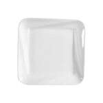 C.A.C. PNS-308, 8-Inch Porcelain Deep Square Plate, 2 DZ/CS