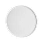 C.A.C. PP-1, 14-Inch Porcelain Coupe Pizza Plate with Edge, DZ