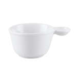 C.A.C. PTC-10, 8 Oz 6-Inch Porcelain Cup with Handle, 3 DZ/CS