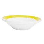C.A.C. R-11-Y, 4.75 Oz 4.75-Inch Stoneware Yellow Fruit Dish, 3 DZ/CS