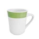 C.A.C. R-17-G, 8 Oz 3.12-Inch Stoneware Green Tierra Mug, 3 DZ/CS