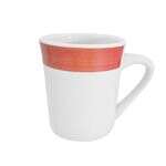 C.A.C. R-17-R, 8 Oz 3.12-Inch Stoneware Red Tierra Mug, 3 DZ/CS