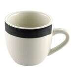 C.A.C. R-35-BLK, 3.5 Oz 2.5-Inch Stoneware Black A.D. Cup, 3 DZ/CS