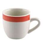 C.A.C. R-35-R, 3.5 Oz 2.5-Inch Stoneware Red A.D. Cup, 3 DZ/CS