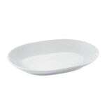 C.A.C. RCN-CD12, 9.87-Inch Porcelain Coupe D-End Platter, 2 DZ/CS