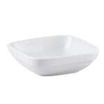 C.A.C. RCN-D5, 12 Oz 5.5-Inch Porcelain Square Stacking Dish, 3 DZ/CS