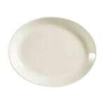 C.A.C. REC-13C, 11.5-Inch Stoneware Coupe Oval Platter, DZ