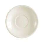 C.A.C. REC-2, 6-Inch Stoneware Saucer for REC-1, REC-1-S Cups, 3 DZ/CS