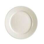 C.A.C. REC-22, 8.25-Inch Stoneware Plate with Rolled Edge, 3 DZ/CS