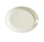 C.A.C. REC-34C, 9.5-Inch Stoneware Coupe Oval Platter, 2 DZ/CS