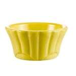 C.A.C. RMK-F3-Y, 3 Oz 3-Inch Porcelain Yellow Floral Ramekin, 4 DZ/CS