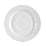 C.A.C. RSV-2, 6-Inch Porcelain Saucer for RSV-1-S, 3 DZ/CS