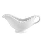 C.A.C. SBT-5, 5.5 Oz 7.12-Inch Porcelain Sauce Boat, 3 DZ/CS